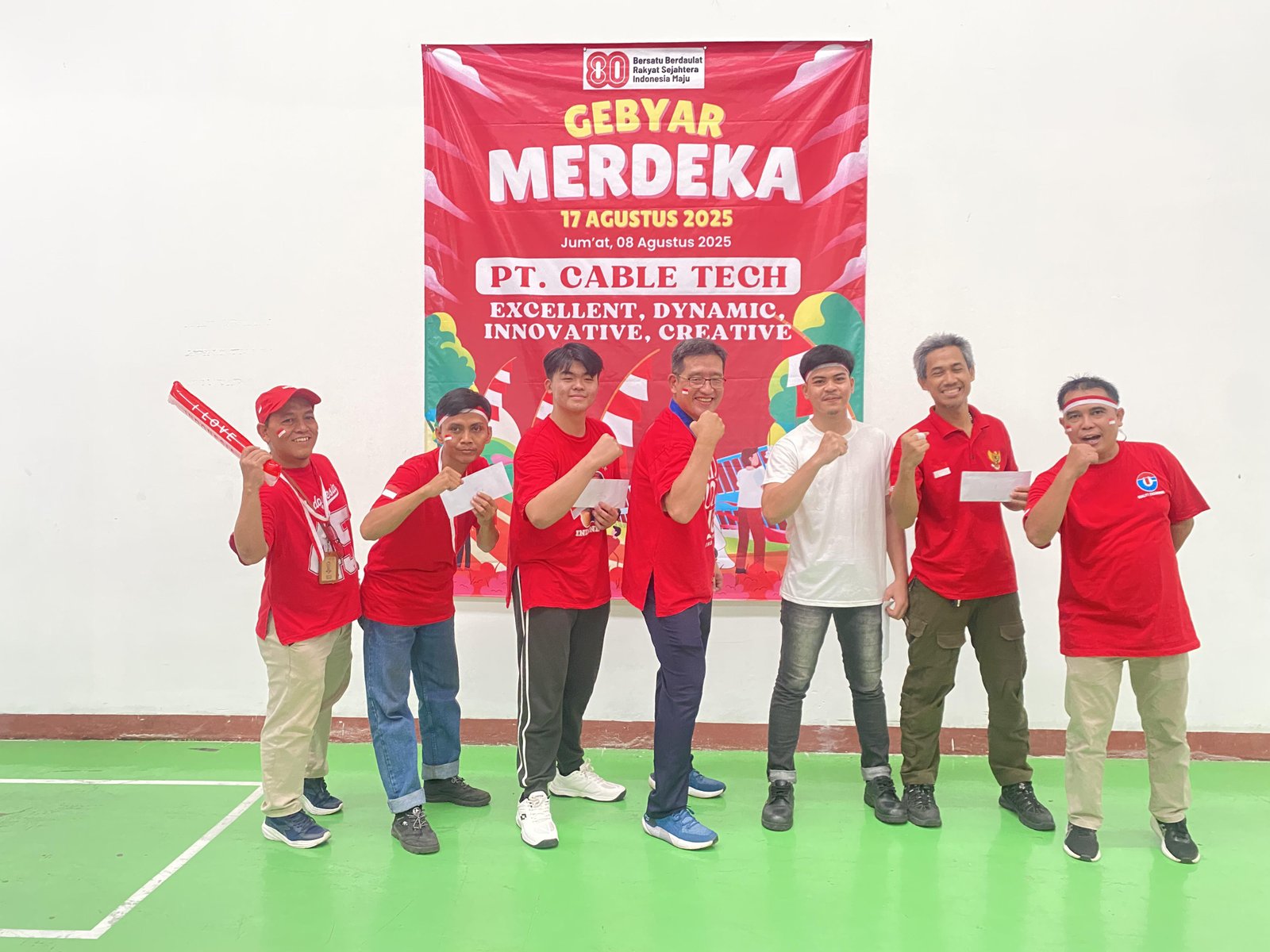 Perayaan Hari Kemerdekaan Keluarga PT Cable Tech